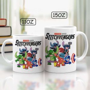 Stitchvengers Stitch And Lilo Mug Stitch Coffee Mugs Stitch Coffee Cups Stitch Mug Disney Coffee Mug 3 1