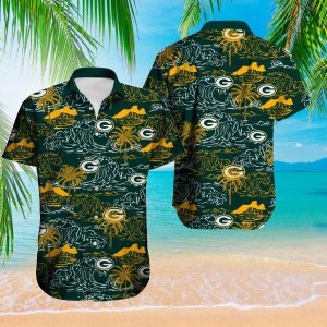 Summer Beach Shirts NFL Packers Hawaiian Shirts