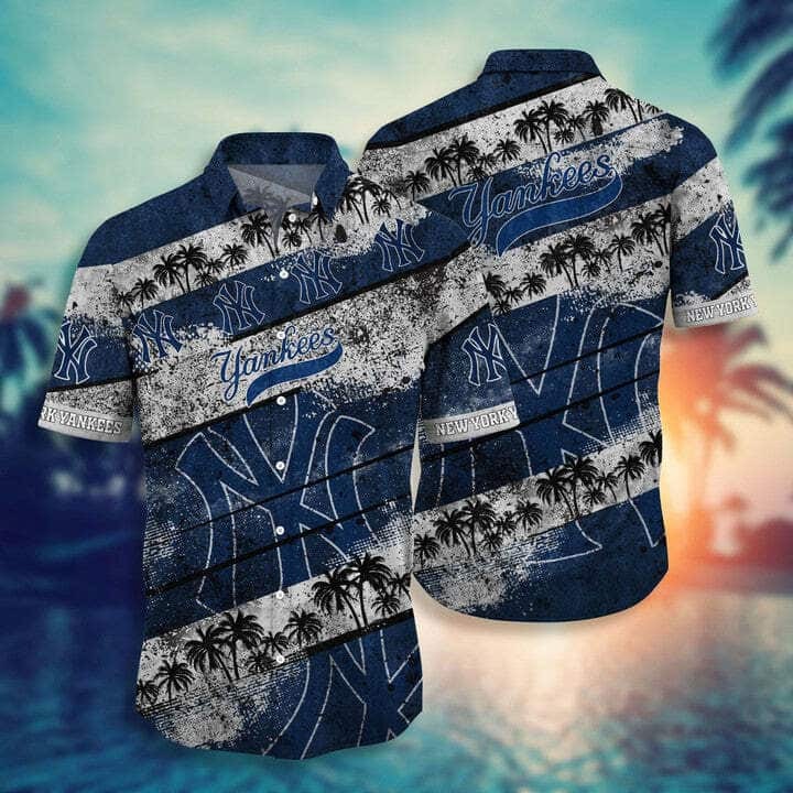 Vintage New York Yankees Hawaiian Shirt Sport Gift For Hawaii Lovers