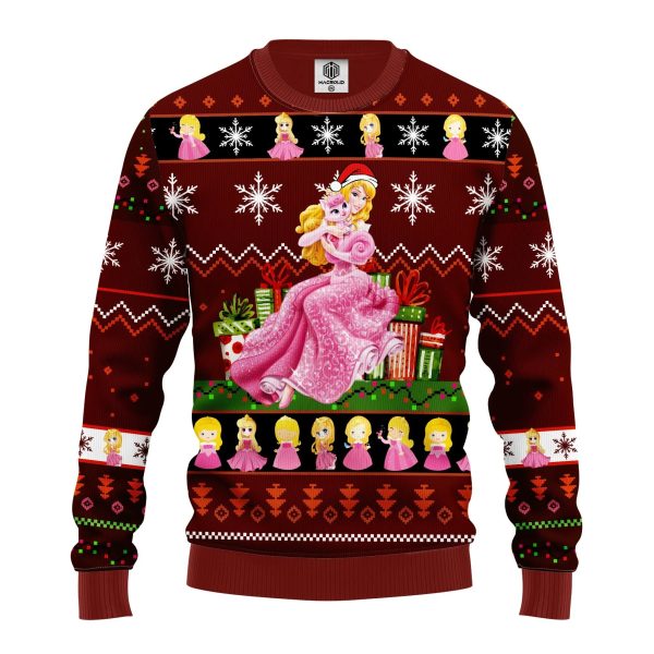 Aurora Disney Princess Disney Ugly Christmas Sweater