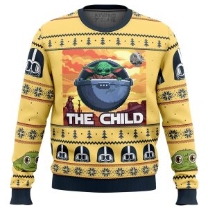 Baby Yoda The Child Mandalorion Star Wars Christmas Sweater