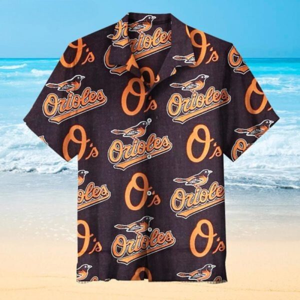 Baltimore Orioles Fans Gift Logo Sport Lover Aloha Shirt – Orioles Hawaiian Shirt