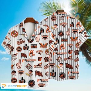 Baltimore Orioles MLB 3D Print Hawaiian Shirt For Real Fans - Orioles Hawaiian Shirt