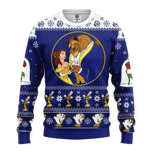 Beauty And The Beast Disney Ugly Christmas Sweater