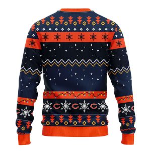 Chicago Bears HoHoHo NFL Mickey Christmas Ugly Sweater – Chicago Bears Christmas Sweater