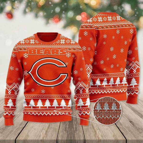 Chicago Bears Ugly Christmas Sweater – NFL Chicago Bears Ugly Christmas Sweater