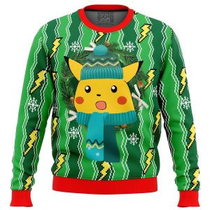 Christmas Cute Pikachu Pokemon Christmas Sweater