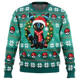 Christmas Umbreon Pokemon Christmas Sweater
