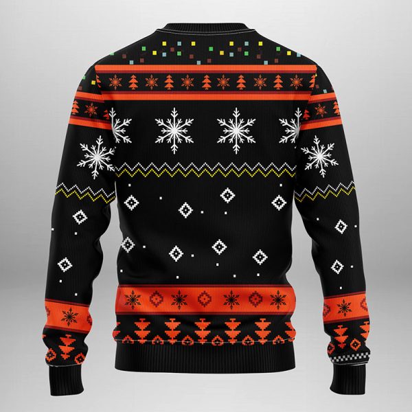 Cincinnati Bengals Funny Grinch Black Ugly Christmas Sweater – Bengals Christmas Sweater