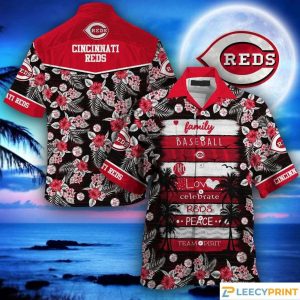 Cincinnati Reds Hawaiian Shirt