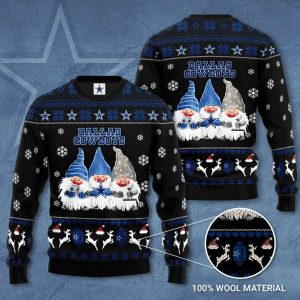 Dallas Cowboys Gnome de Noel Ugly Christmas Sweater – Dallas Cowboys Ugly Sweater