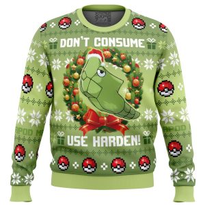Dont Consume Pokemon Ugly Christmas Sweater