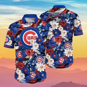 Floral MLB Chicago Cubs Hawaiian Shirt Gift For Real Fans – Cubs Hawaiian Shirt