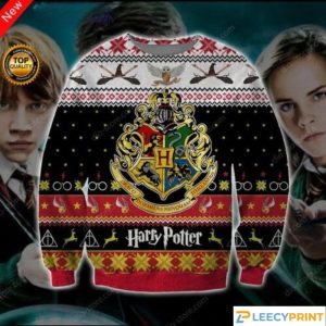 Harry Potter 3D All Over Print Christmas Sweater – Harry Potter Ugly Christmas Sweater
