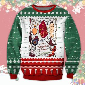 Harry Potter And The Philosophers Stone Ugly Sweater – Harry Potter Ugly Christmas Sweater