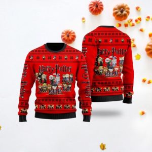 Harry Potter Characters Best Ugly Sweater – Harry Potter Ugly Christmas Sweater