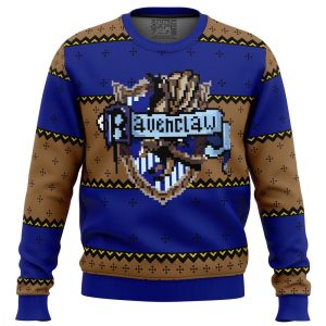 Harry Potter Ugly Christmas Sweater Ravenclaw Hot For Christmas