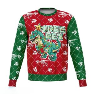 Jurassic Park T-rex Dinosaur Christmas Sweater Gift For Xmas