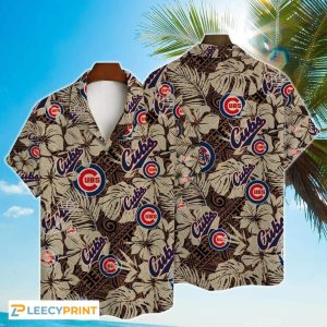 MLB Chicago Cubs Hawaiian Shirt Tropical Pattern Beach Gift – Cubs Hawaiian Shirt
