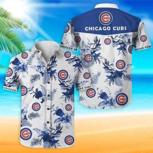 MLB Chicago Cubs Summer Shirt Blue Flora Trendy – Cubs Hawaiian Shirt