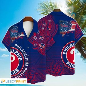 MLB Philadelphia Phillies MLB 3D Print Hawaiian Shirt – Phillies Hawaiian Shirt