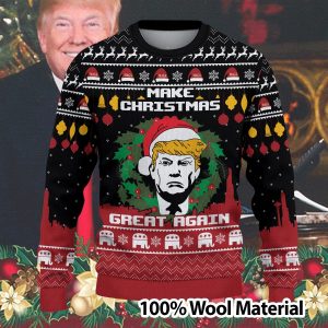 Make Christmas Great Again Trump Ugly Sweater 2