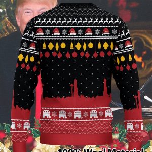 Make Christmas Great Again Trump Ugly Sweater 3