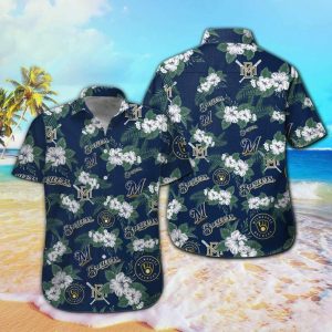 Milwaukee Brewers Baseball Hawaiian Shirt Aloha Beach Summert – Brewers Hawaiian Shirt