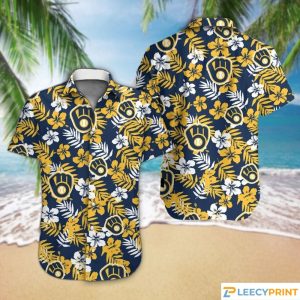 Milwaukee Brewers MLB Trending Hawaiian Shirt – Brewers Hawaiian Shirt