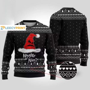 Naughty Or Nice Harry Potter Ugly Christmas Sweater