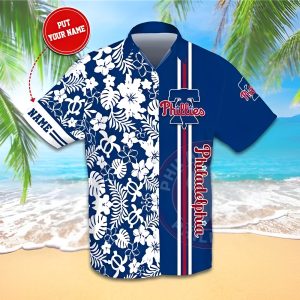Personalized MLB Philadelphia Phillies Aloha Shirt – Phillies Hawaiian Shirt
