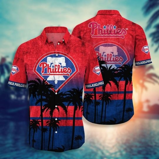 76ers Phillies Flyers Hawaiian Shirt in 2023  Hawaiian shirt, Blue hawaiian,  Beach shirts