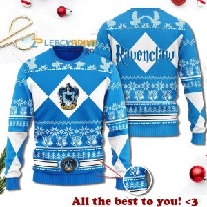 Ravanclaw Blue Christmas Sweater – Harry Potter Ugly Christmas Sweater