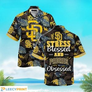 San Diego Padres Tropical Hawaiian Shirt For Hot Summer – Padres Hawaiian Shirt