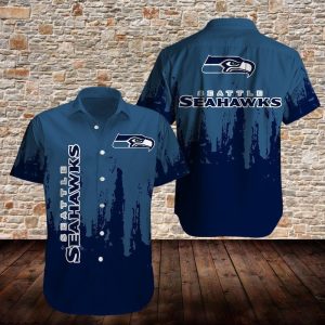 Seattle Seahawks Hawaiian Shirt For Football Fans