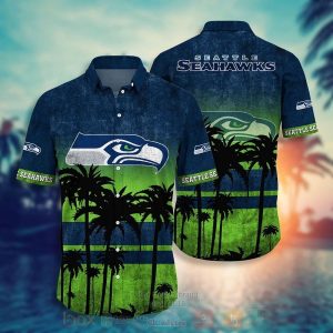 Seattle Seahawks Hawaiian Shirt Vintage For 2023