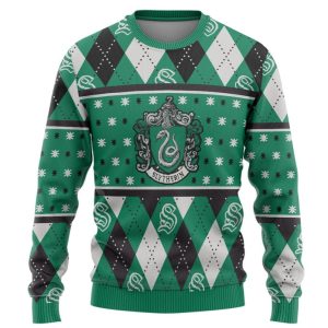 Slytherin Crest Holiday Harry Potter Ugly Christmas Sweater