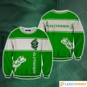 Slytherin House Green Harry Potter Ugly Christmas Sweater