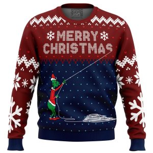 Stealing Christmas Dr Seuss Grinch Ugly Sweater