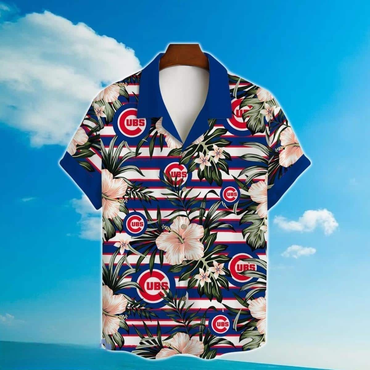 Chicago Cubs MLB Flower Hawaiian Shirt Special Gift For Men And
