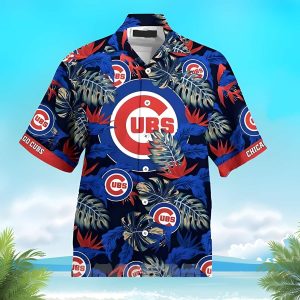 Summer Aloha MLB Chicago Cubs Palm Leaves Pattern Hawaiian Shirt – Cubs Hawaiian Shirt