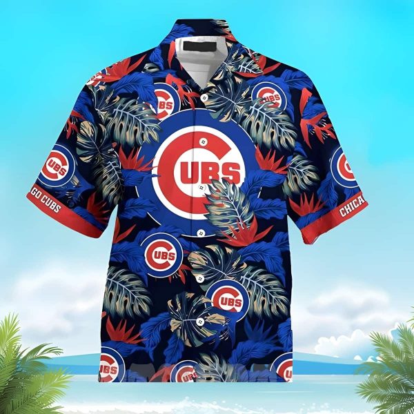Summer Aloha MLB Chicago Cubs Palm Leaves Pattern Hawaiian Shirt – Cubs Hawaiian Shirt
