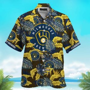 Summer Aloha MLB Milwaukee Brewers Hawaiian Shirt Tropical – Brewers Hawaiian Shirt