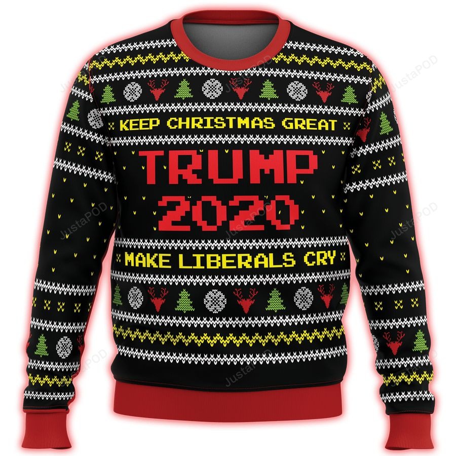 Trump Ugly Sweater Make Liberals Cry Premium