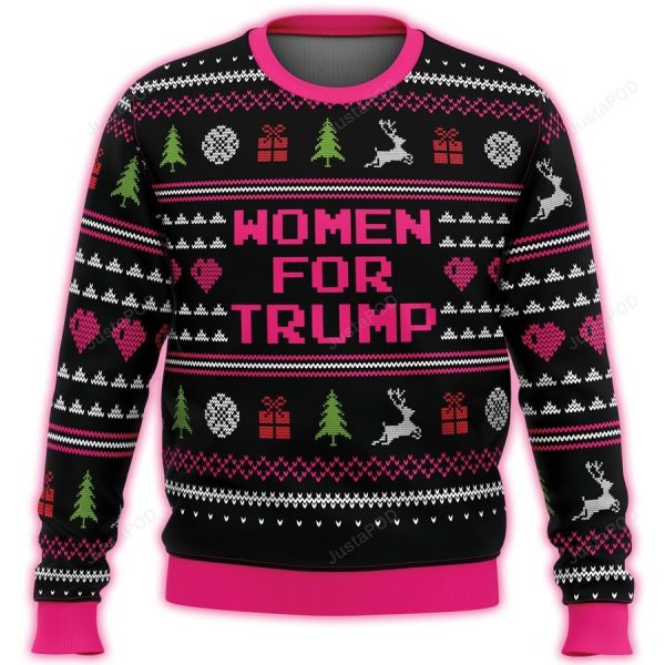Women For Trump Premium Ugly Sweater – Trump Ugly Sweater