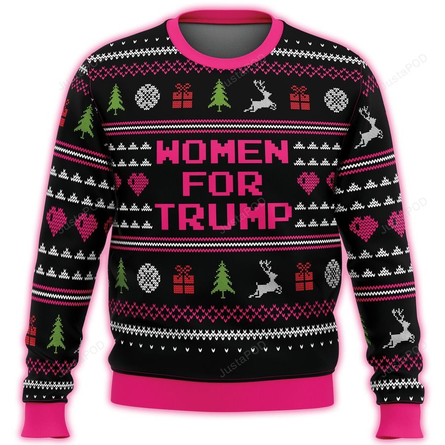 Women For Trump Premium Ugly Sweater - Trump Ugly Sweater
