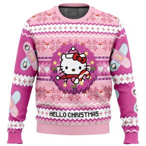 Xmas Candy Hello Kitty Christmas Sweater