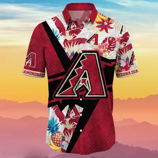 Arizona Diamondbacks MLB Flower Hawaiian Shirt Pinapple Tropical Special Gift For Fans