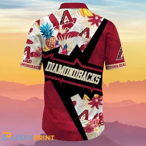 Arizona Diamondbacks MLB Flower Hawaiian Shirt Pinapple Tropical Special Gift For Fans 2 1