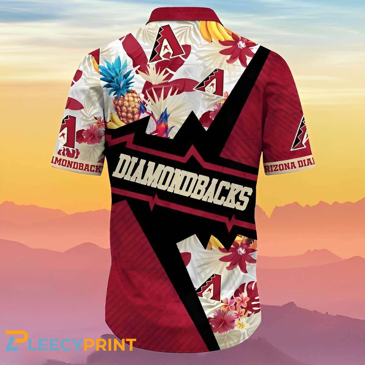 Rockatee Arizona Diamondbacks 25th Anniversary Hawaiian Shirt